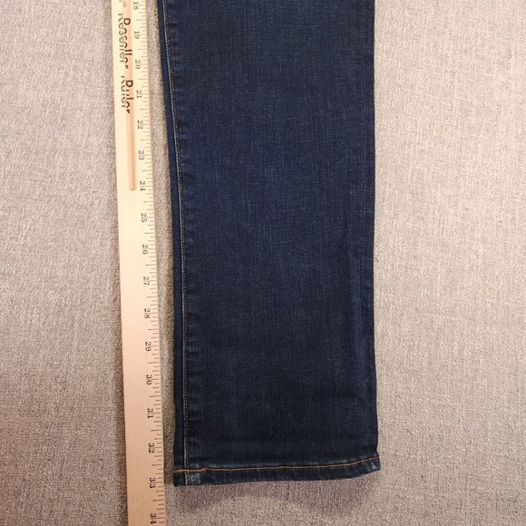 Vtg Lucky Brand Jeans Women 33X33 Blue Dark Wash Lolita Skinny  Mid Rise Stretch - Picture 9 of 10